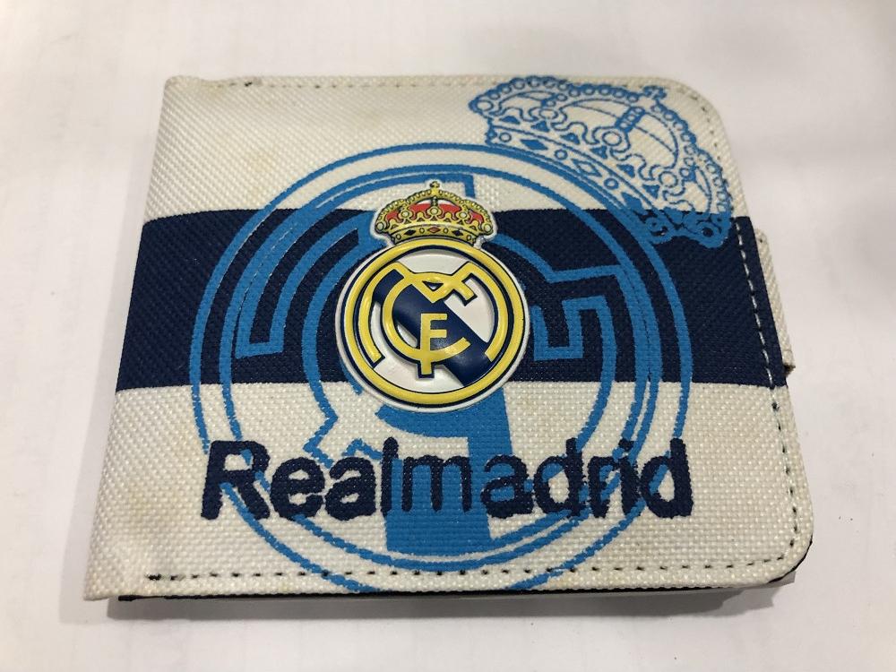 Ví bóp tiền logo đội bóng cực đẹp tiện dụng Real Madrid