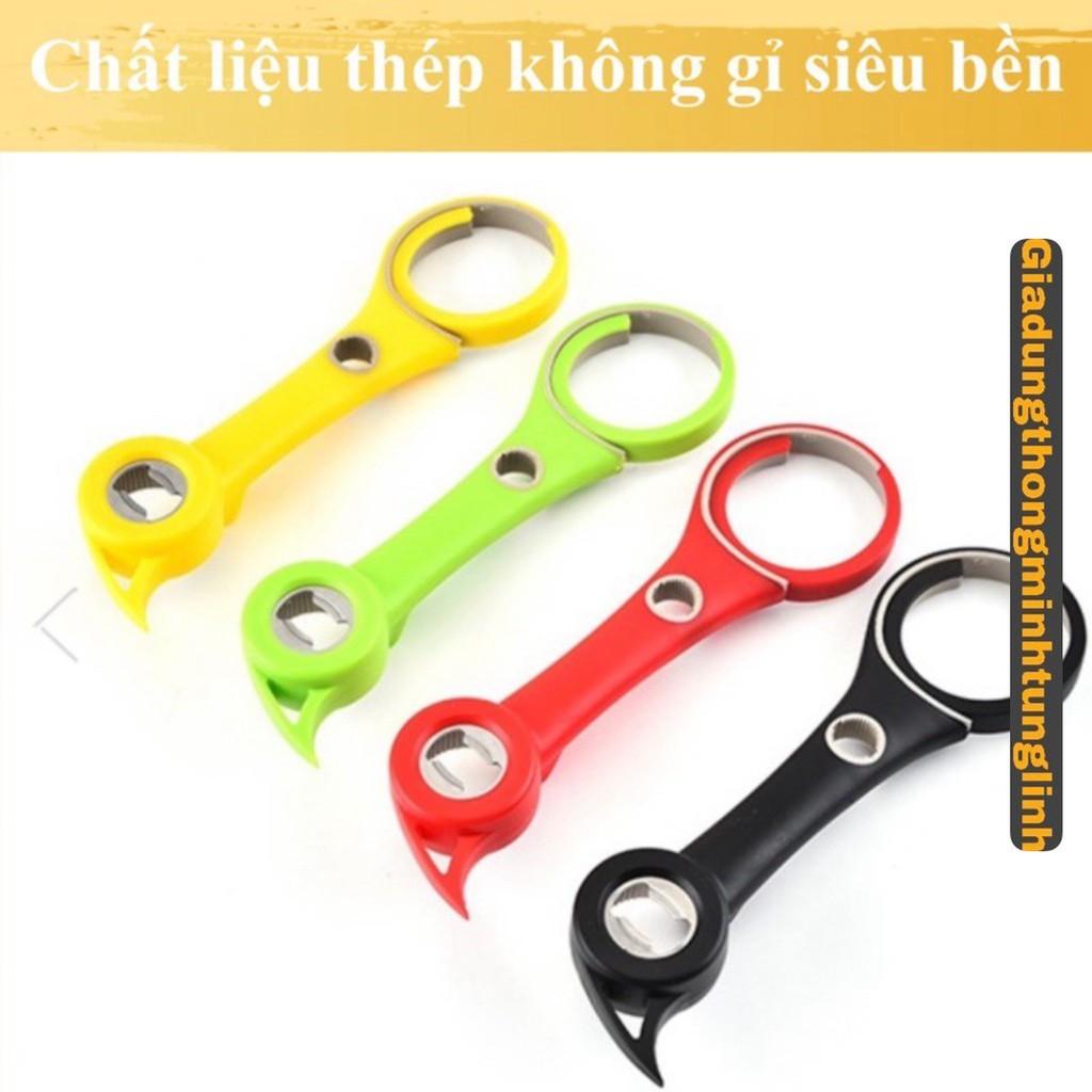 Dụng Cụ Mở Nắp Đa Năng giúp bạn mở tất cả mọi loại nút chại, nắp lon, nắp hộp trên đời không tốn sức