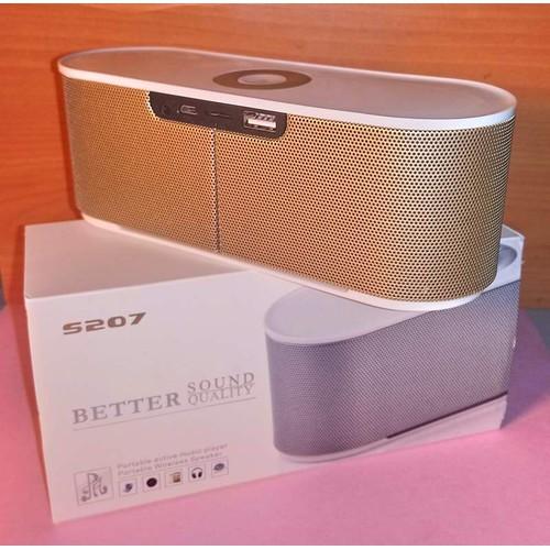 Loa Bluetooth KB-S207 sang trọng hiện đại âm thanh hay cao cấp nhiều màu sắc