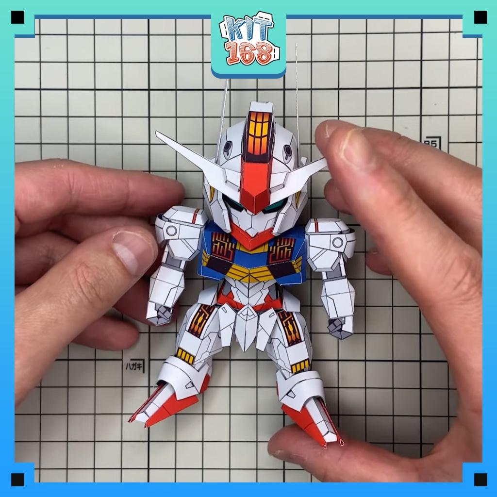 Mô hình giấy Anime Game Robot SD The XVX-016 Gundam Aerial - Mobile Suit Gundam the Witch from Mercury