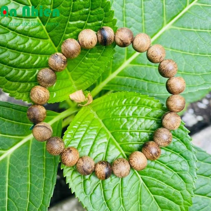Vòng tay trầm hương cao cấp hạt tròn thơm quà tặng ý nghĩa