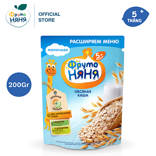 Combo 4 gói bột ăn dặm mix vị Fruto Nyanya 200g/gói