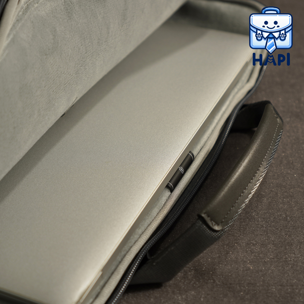 Túi hàng chính hãng WIWU Minimalist Laptop Bag II Wi-MLBII 14 inch, 15.6 inch: Trượt nước, chống sốc, ngăn phụ kiện