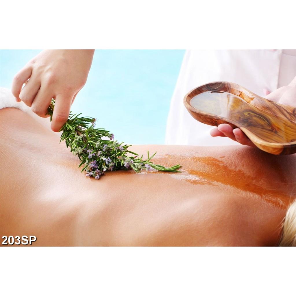 TRANH DÁN TƯỜNG 3D SPA NHẸ NHÀNG SP203 - TRANH NAIL - PHUN XĂM - SALON TÓC - NỐI MI - YAN SHOP
