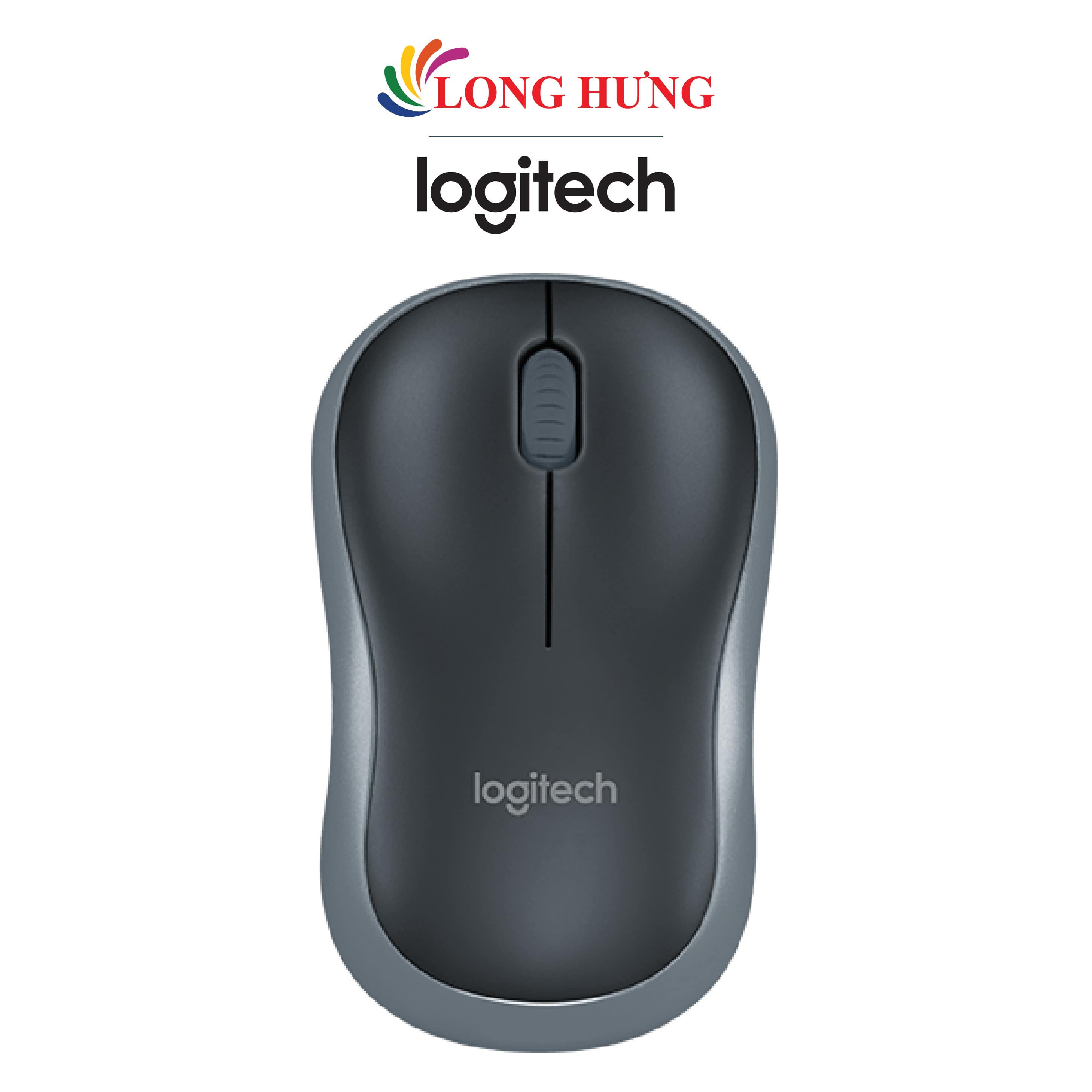 Chuột không dây Logitech M185 - Hàng chính hãng