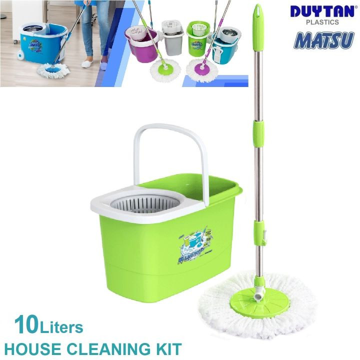 Bộ Cây Lau Nhà 360 Độ Duy Tân MATSU 10 Lít | TriTin