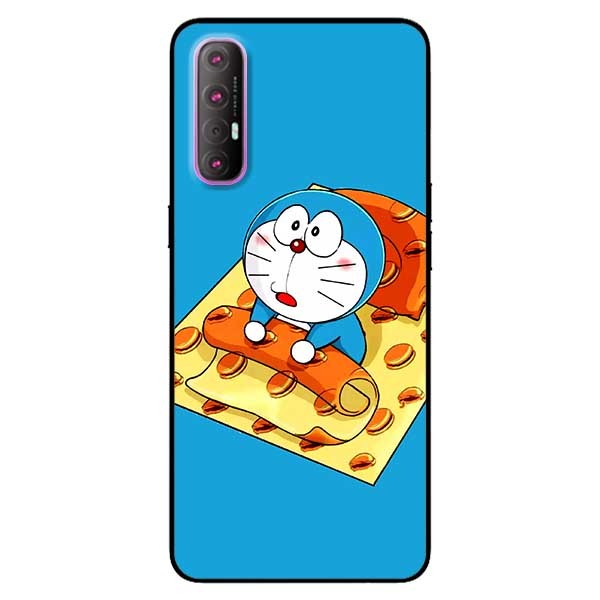 Ốp lưng dành cho Oppo Reno 3 Pro mẫu Do Ra Mon Tỉnh Giấc