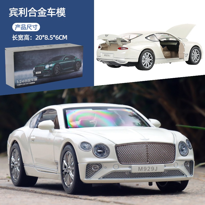 Xe Mô Hình Hợp Kim Siêu Xe Bentley Continental GT Tỉ Lệ 1:24