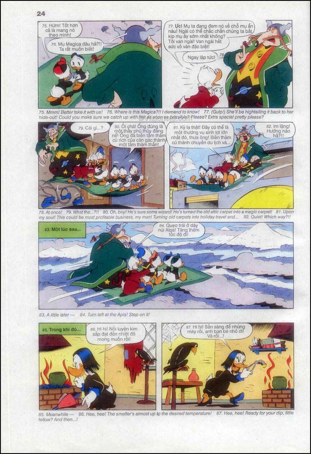 donald và bạn hữu chapter 76 28