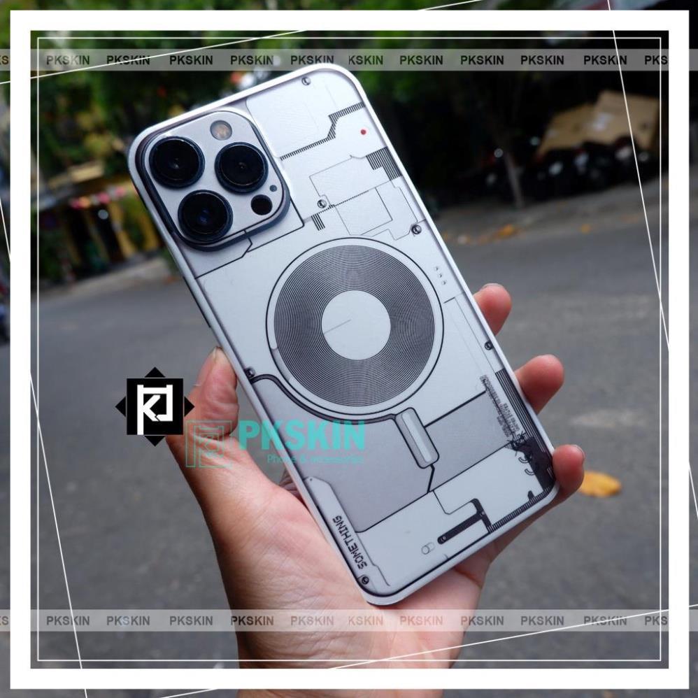 Miếng dán skin full lưng viền dành cho iphone 12 , 12 mini , 12 pro , 12 pro max nothing phone / something