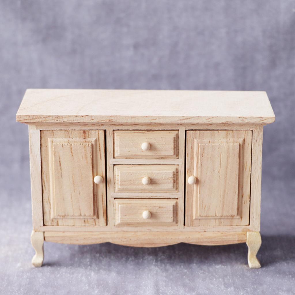 1:12 Dollhouse Cabinet Dollhouse Accessories Dollhouse Living Room Decor