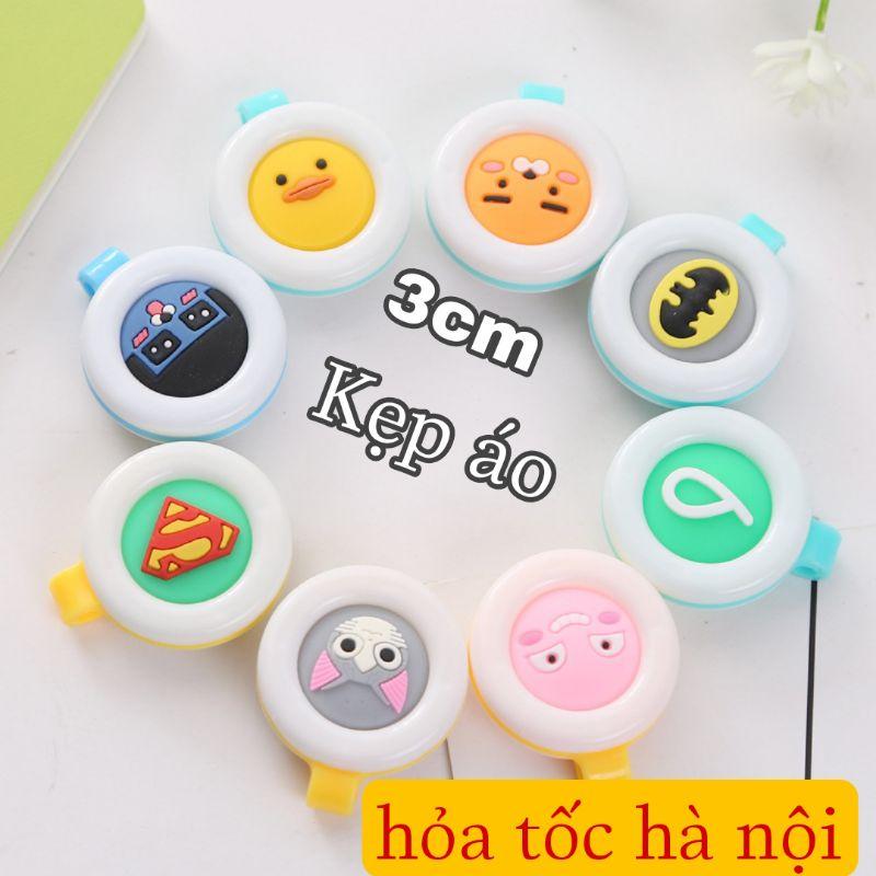 Set 30 huy hiệu kẹp đuổi muỗi , có hương thơm