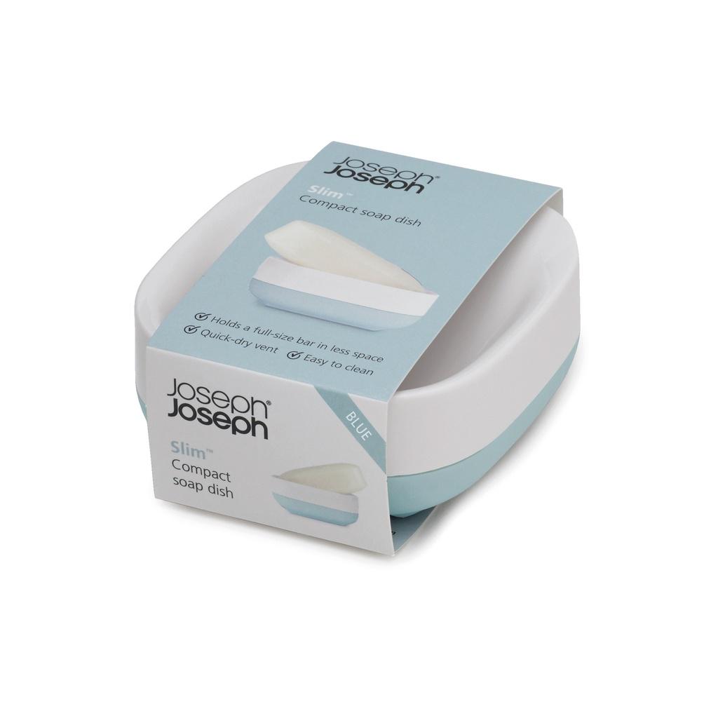 Khay đựng cục xà phòng Joseph Joseph 705027 (Xanh) - Slim Compact Soap Dish Blue