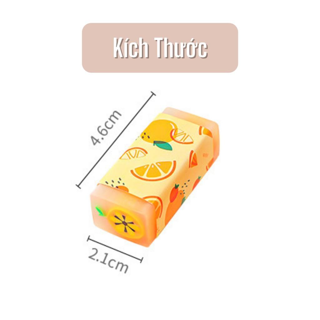Cục Tẩy - Gôm Tẩy Mềm 2B Hình Hoa Quả Trong Suốt Có Hương Thơm ST450