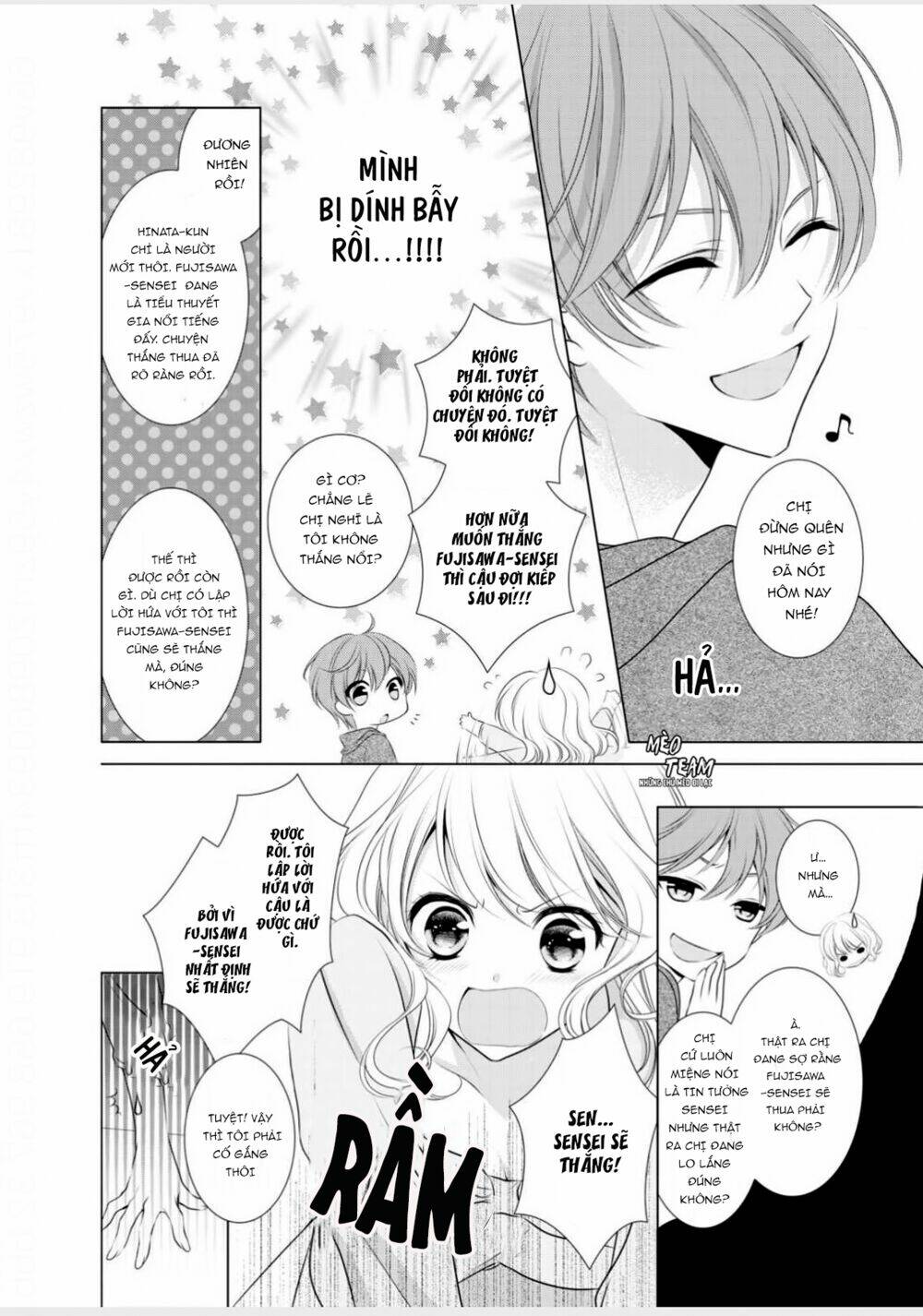 tiểu thuyết gia gợi cảm thì thầm bên tai cô gái nhỏ chapter 6 6