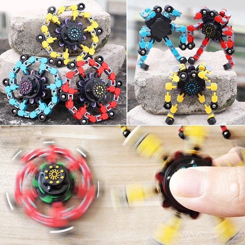 Con Quay Spinner Rô Bốt Biến Hình 6 Chân