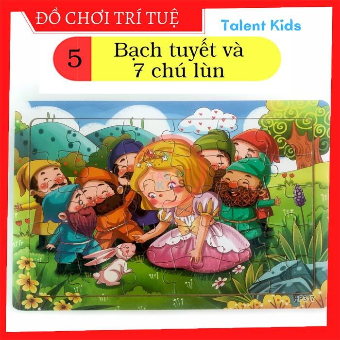 Đồ chơi xếp hình, tranh ghép hình 30 mảnh bằng gỗ cho bé 3 4 5 tuổi giúp bé phát triển trí tuệ