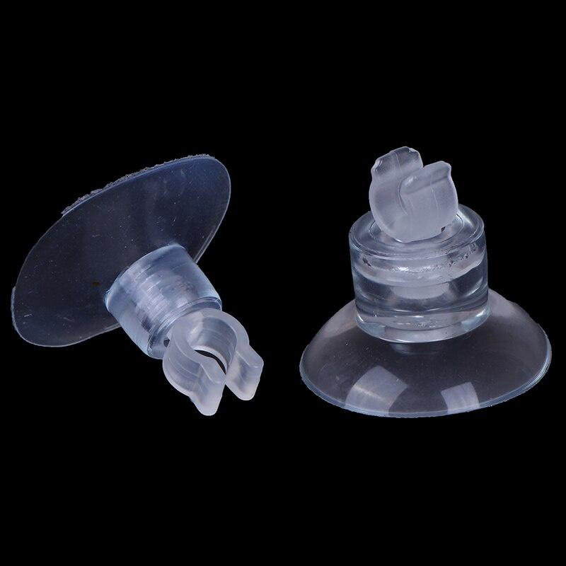 10pcs Aquarium Sucker Suction Cup For 4mm Air Line Pipe Tube Wire Holder Used Sucker For Glass Surface Fish Supples