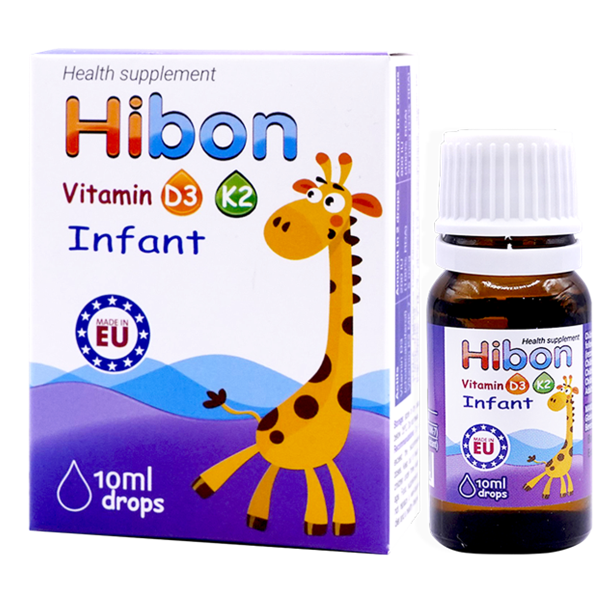 Vitamin D3+K2 Hibon (10ml)