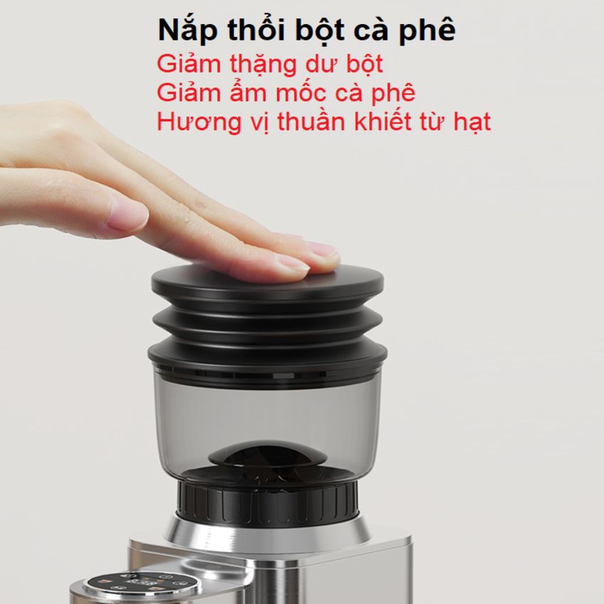 Máy xay hạt cà phê Espresso chuyên nghiệp thương hiệu Mỹ cao cấp HiBREW G7 - Công suất 150W - Hàng nhập khẩu