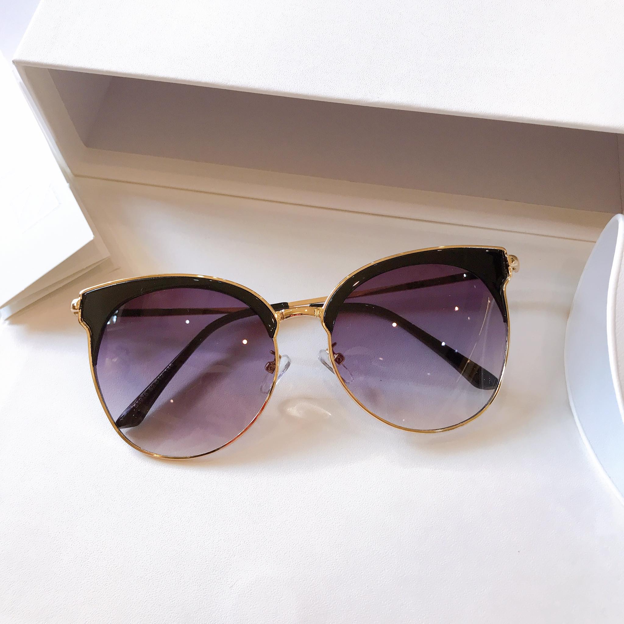Kính xinh, Kính râm Mắt mèo ulzzang thời trang cho Nữ