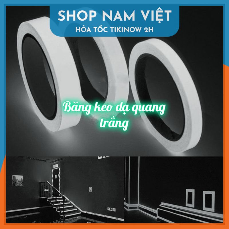 Băng Keo Dạ Quang (Phát sáng trong đêm) Trang Trí Nhà Cửa, Dán Nội Thất