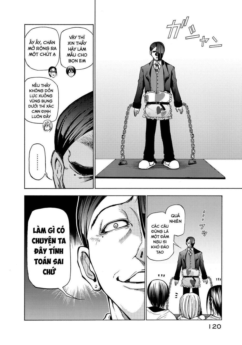 cô gái thích lặn - grand blue chapter 32 24