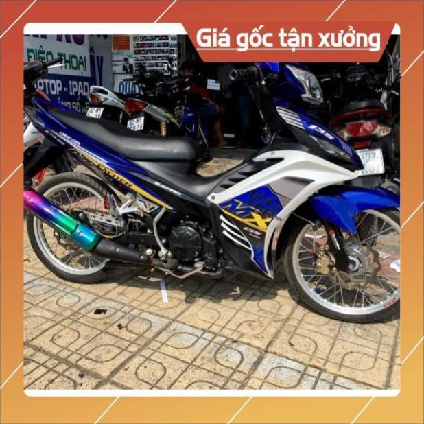 Tem rời exciter 2011  MX trắng xanh gp
