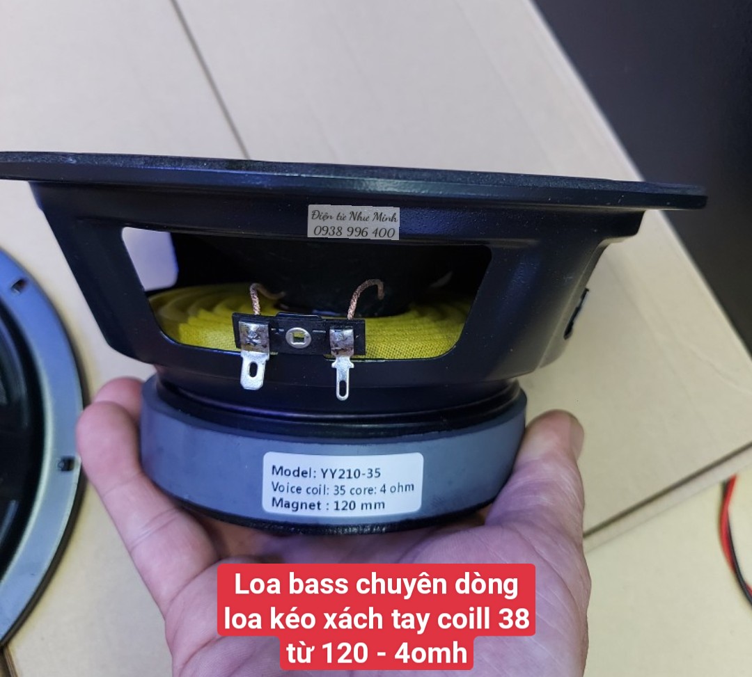 LOA BASS 20 CHUYÊN LAO KÉO - LOA XÁCH TAY coill 38 - từ 120 - 4 omh