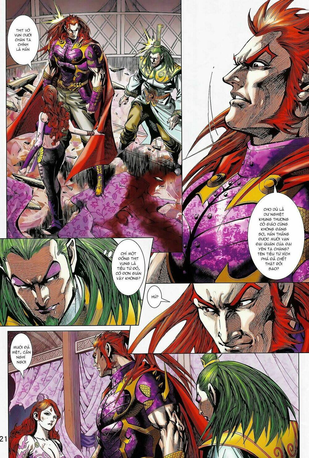 xuân thu mãnh sĩ chapter 10.2 9