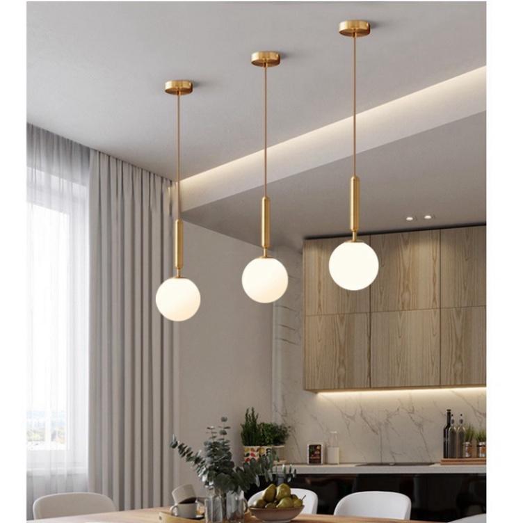 Đèn thả bóng tròn TH749 kèm bóng led DT HQ