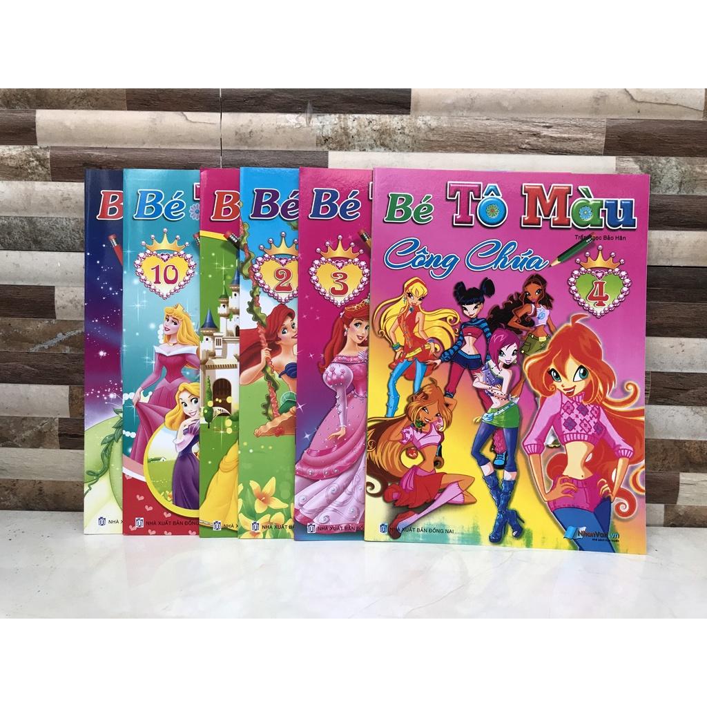Tập tô màu công chúa
