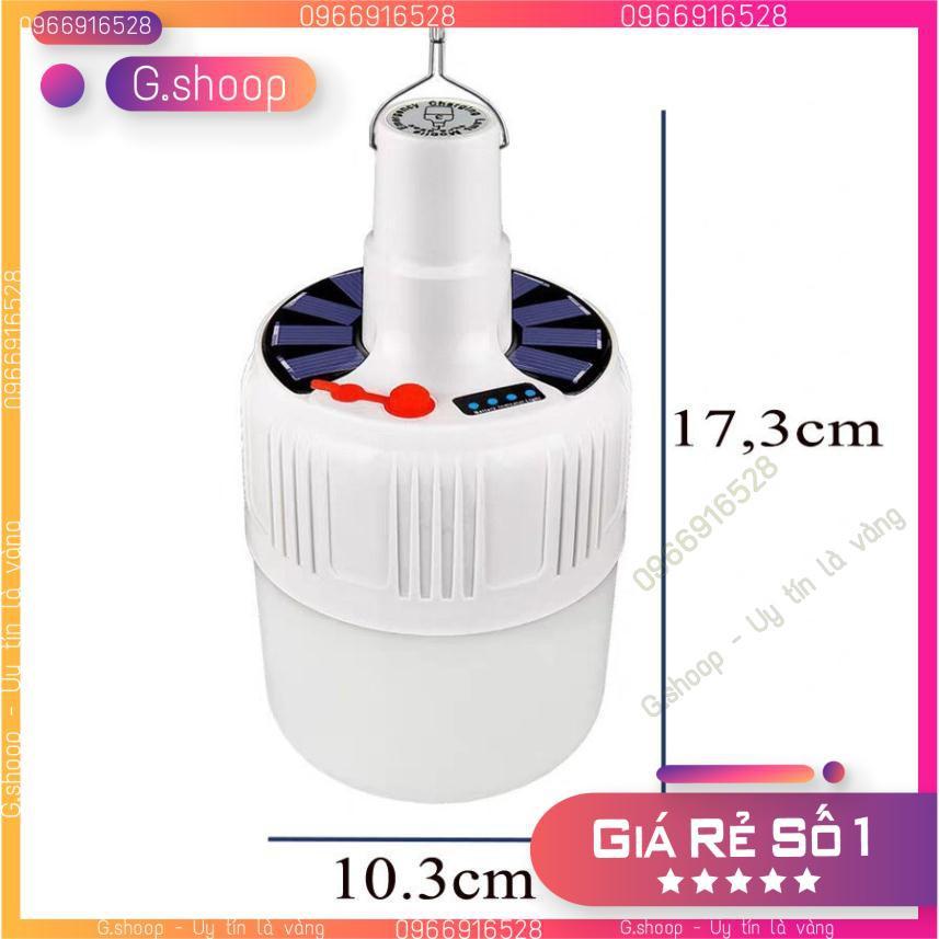 Bóng đèn led năng lượng mặt trời có điều khiển_treo hiên nhà sân vườn 100W tiện lợi S1975
