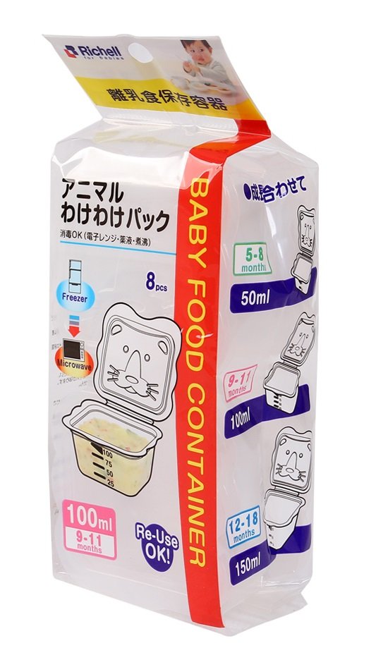 Combo 3 Bộ Hộp Chia Thức Ăn, Khay Trữ Đông Richell