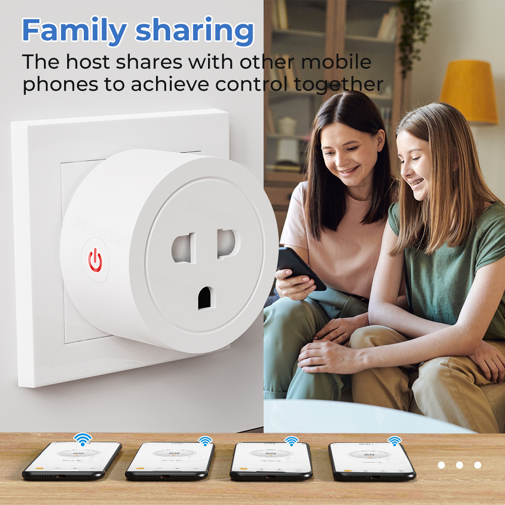 Ổ cắm điện thông minh Vinetteam BSD58 16A kết nối wifi 3G 4G zigbee dùng App Smart life hoặc TUYA hẹn giờ bật tắt điều khiển bằng giọng nói - hàng chính hãng