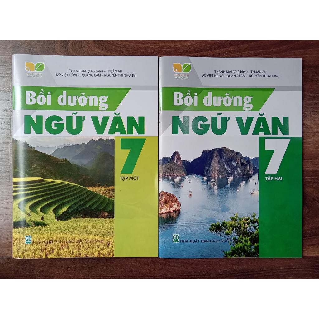 Sách - ComBo Bồi dưỡng Ngữ văn 7 tập 1 + tập 2