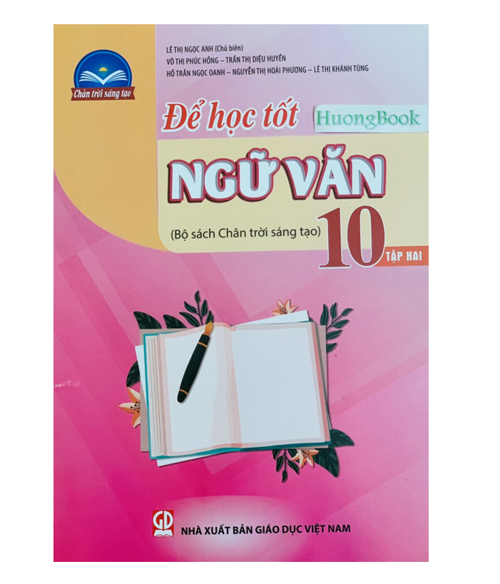 Sách - Combo Để học tốt Ngữ Văn 10 - tập 1 + Tập 2 - ĐN