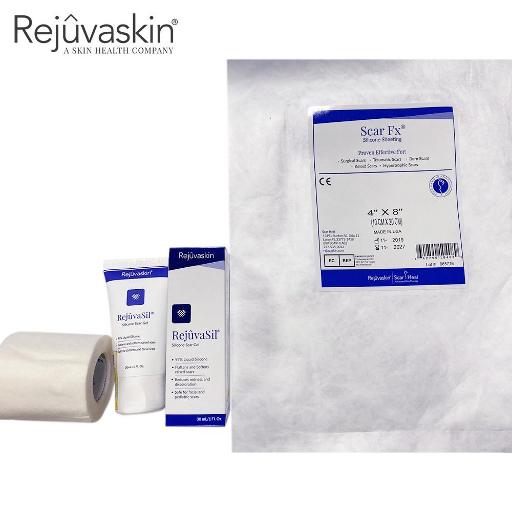 Bộ sản phẩm xóa mờ sẹo REJUVASKIN Scar Heal Kit