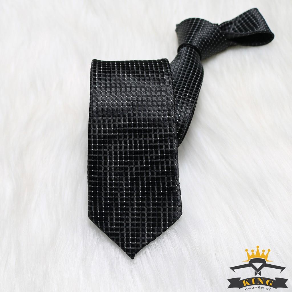 Cà Vạt Đỏ KING Bản Nhỏ 6cm, Cao Cấp
