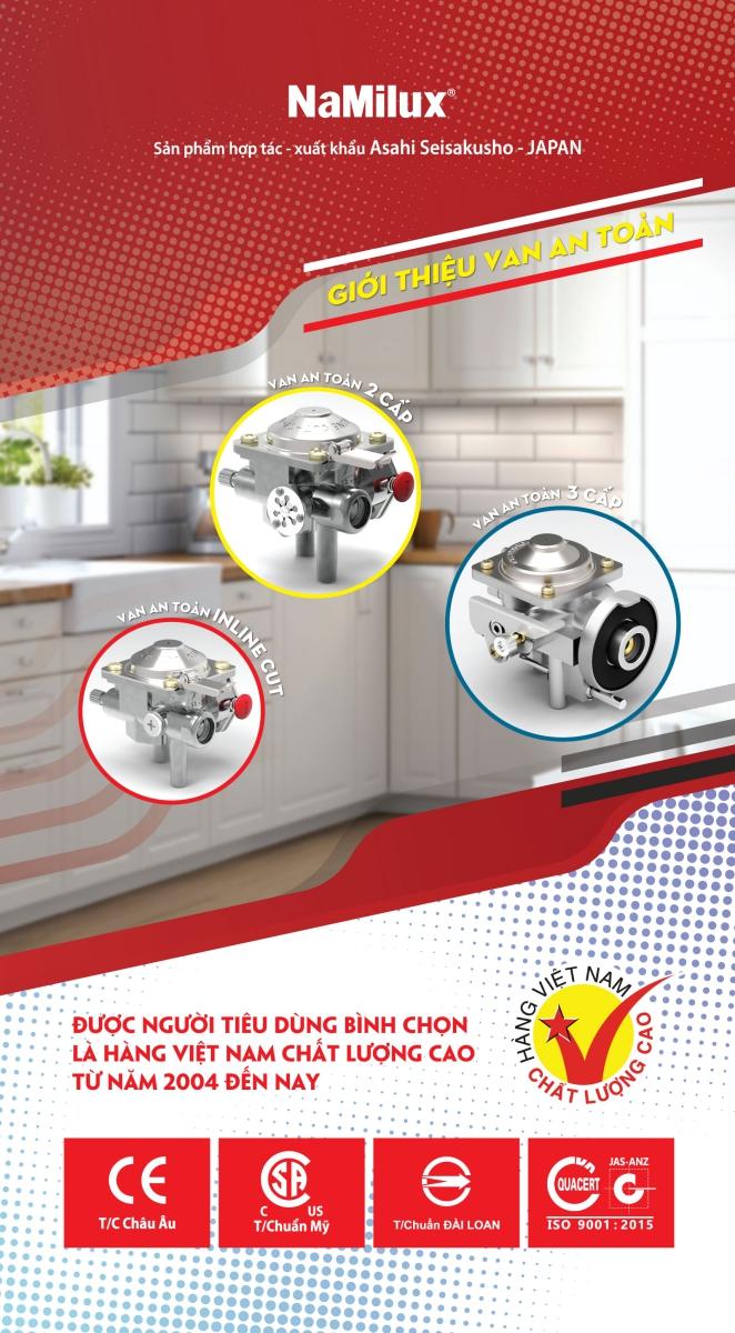 Bếp gas Mini Cao Cấp Namilux NH-P3031PS-Hàng Chính Hãng