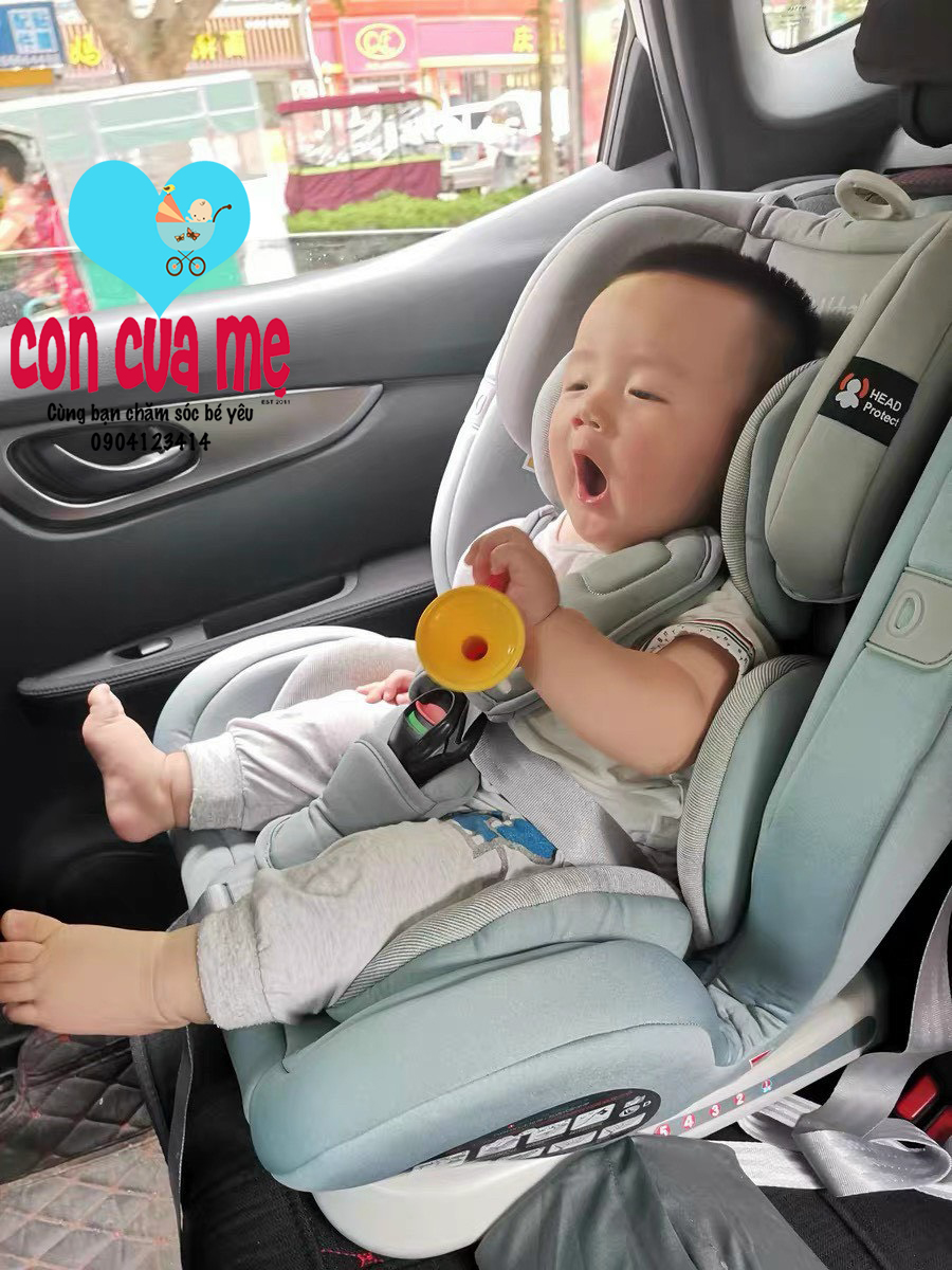 Ghế ngồi ô tô trẻ em Doux DX-1131 quay 360 độ Isofix