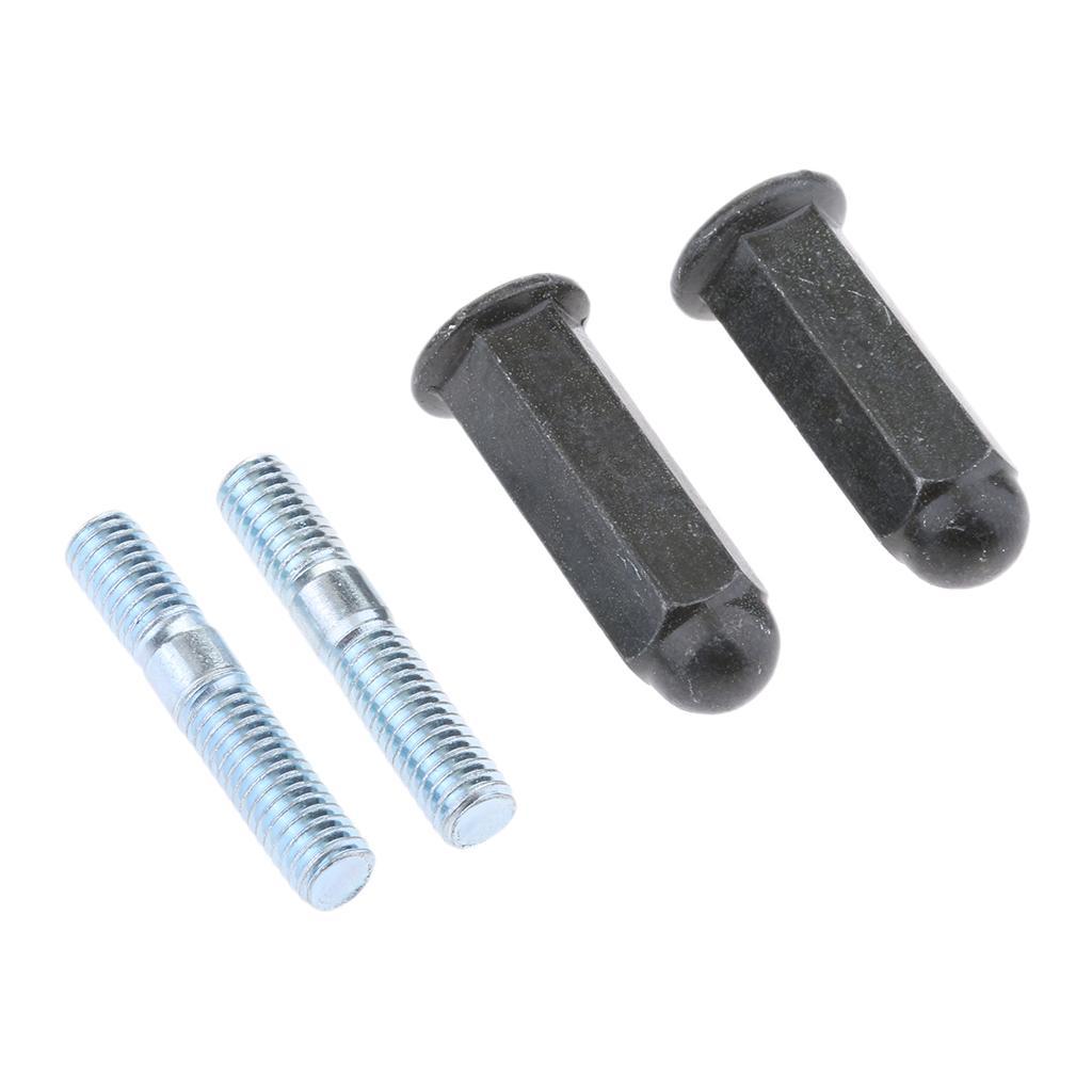 2xExhaust Stud Bolt Nut Set for 110cc 125cc 140cc 160cc 200cc Dirt Bike