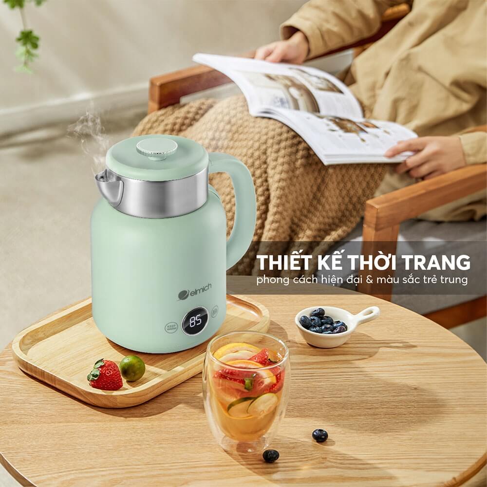 Ấm siêu tốc Elmich KEE 8456 AW - Hàng chính hãng