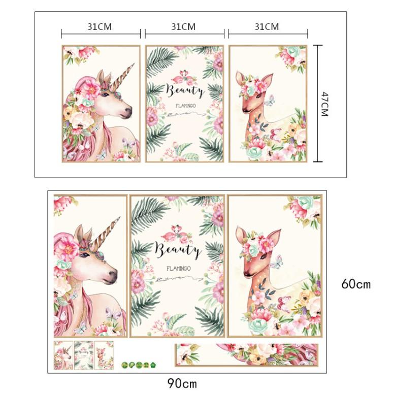 Decal trang trí tường - 3 KHUNG ẢNH BẮC ÂU HIỆN ĐẠI