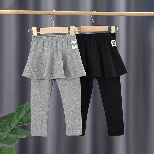 Quần legging phối váy cho bé gái co dãn 4 chiều size đại 6-45kg quần váy CAT