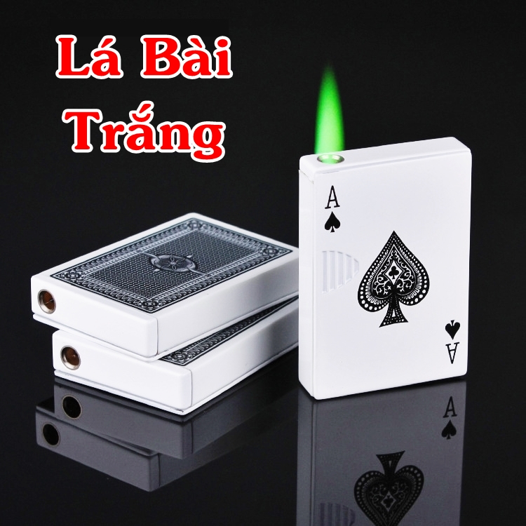 BẬT LỬA HÌNH LÁ BÀI TRẮNG ( ĐẸP - ĐỘC - LẠ )