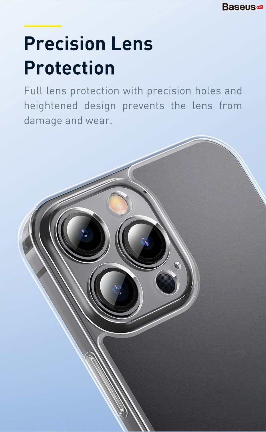 Ốp lưng kính cường lực nhám chống vân tay Baseus Frosted Glass Protective Case dành cho iPhone 13 Series_ Hàng Chính Hãng