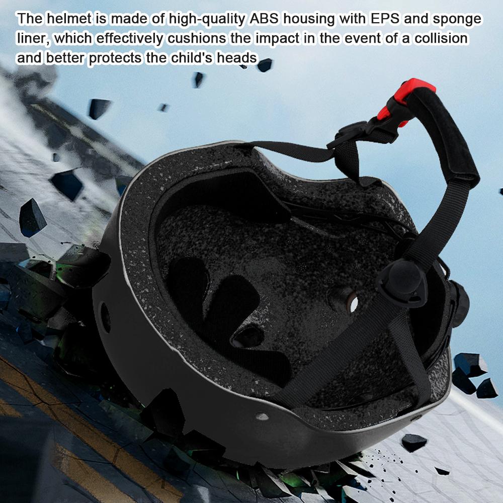 7PCS Child Protective Gear Set Roller Skating Helmet Wrist Elbow Knee Pads for Boys Girls Bike Scooter Roller Skating Stateboard