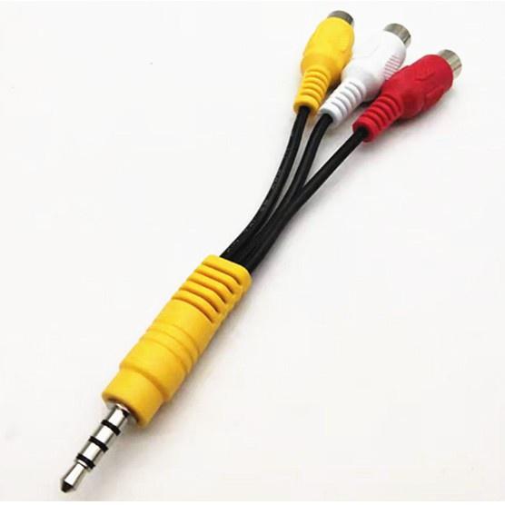 JACK CHUYỂN 3.5 RA 3 LỖ AV - RCA - BÔNG SEN CÁI