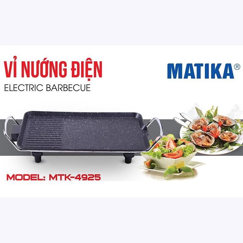 Bếp Nướng Điện MATIKA 1500W MTK-4925 - Hàng chính hãng